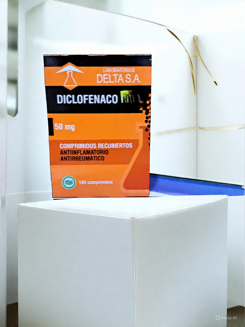 Diclofenaco Sódico 50 mg X Comprimido 
