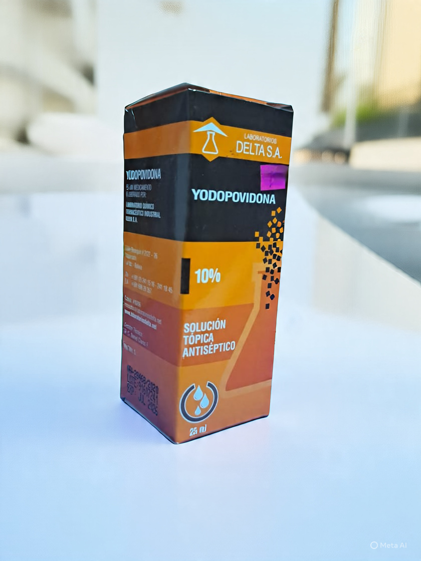 Yodopovidona 10% X Solución Tópica