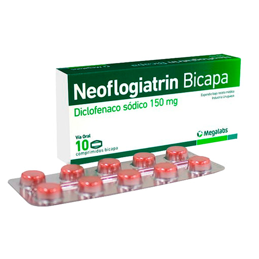 Neoflogiatrin Bicapa Diclofenaco 150Mg X Tableta