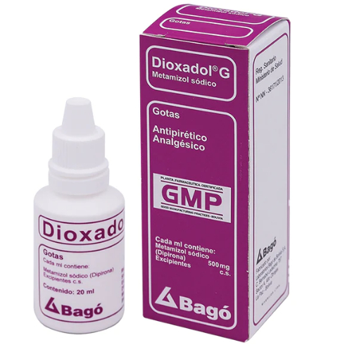 Dioxadol G Gotas X 20ml Dipirona 500 mg