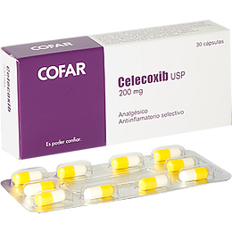 Celecoxib USP 200 mg Cofar/Comprimido