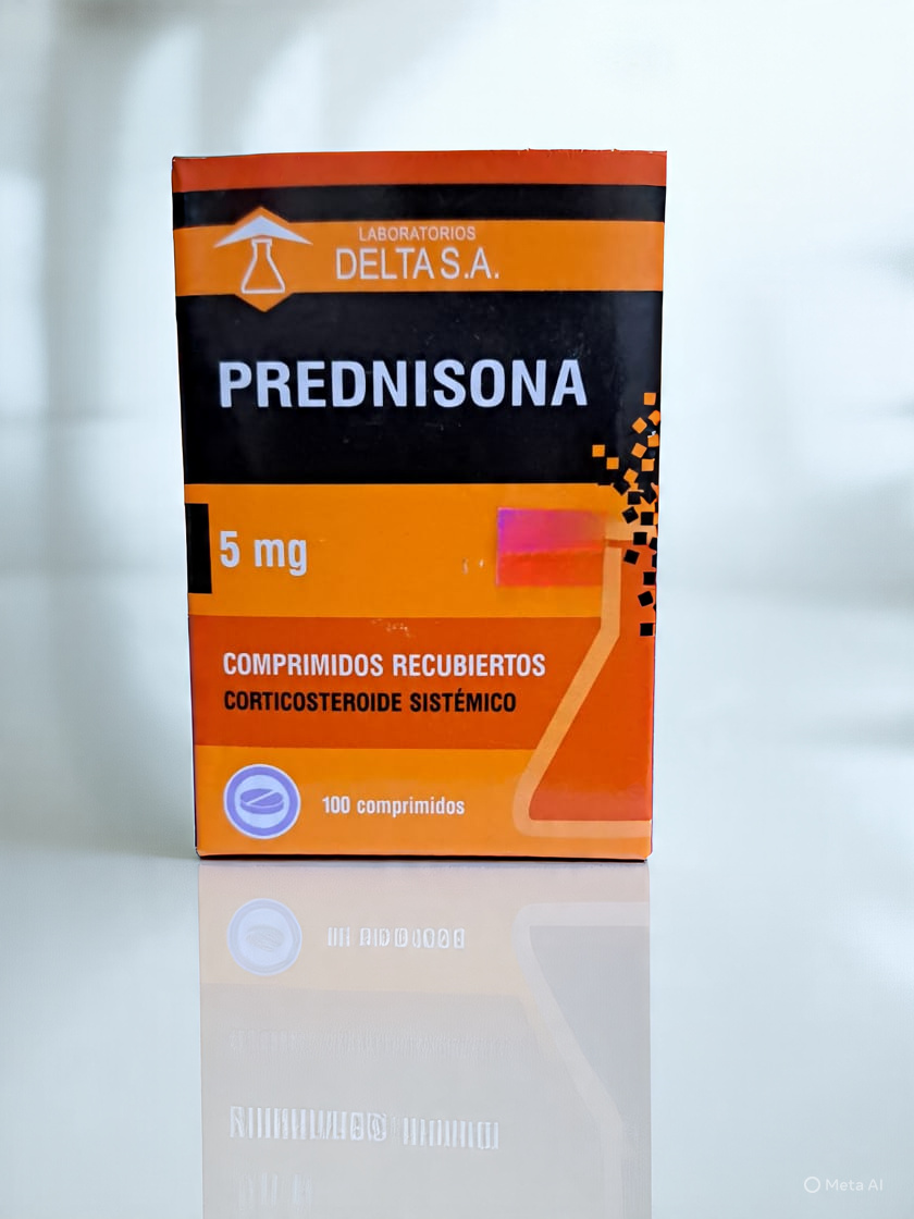 Prednisona 5 mg X Comprimido 
