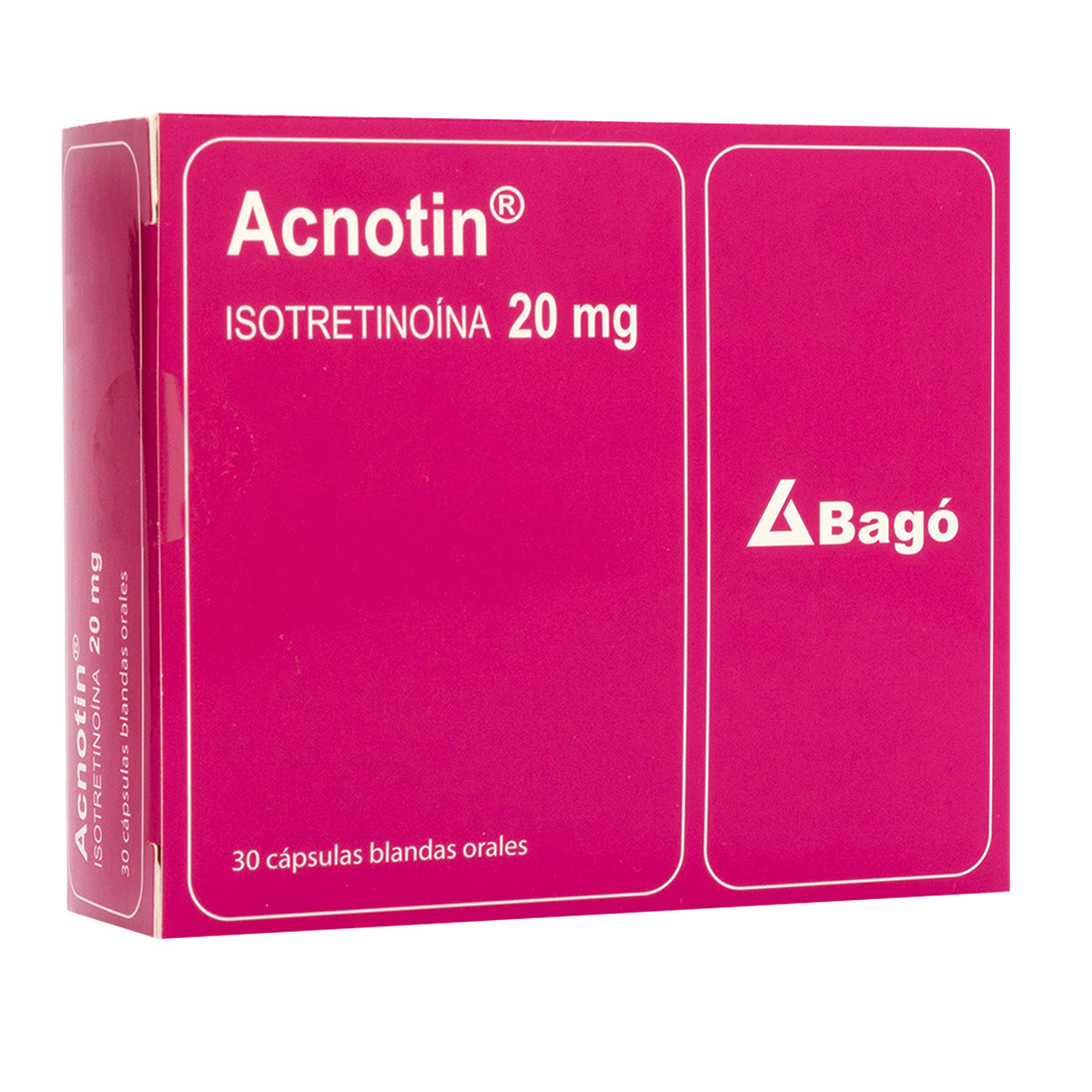 Acnotin 20 Mg Isotretinoina X Capsula Blanda