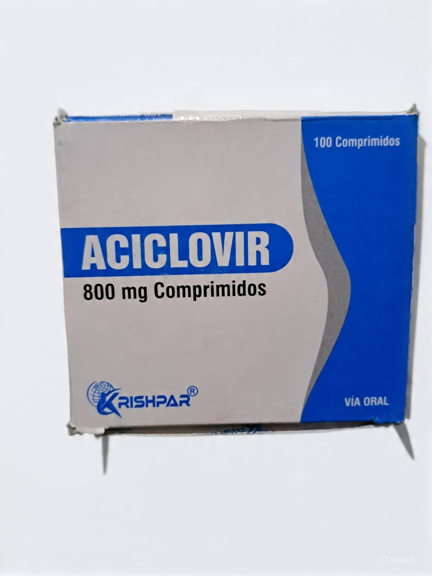 Aciclovir 800 X Comprimido aciclovir 800 mg