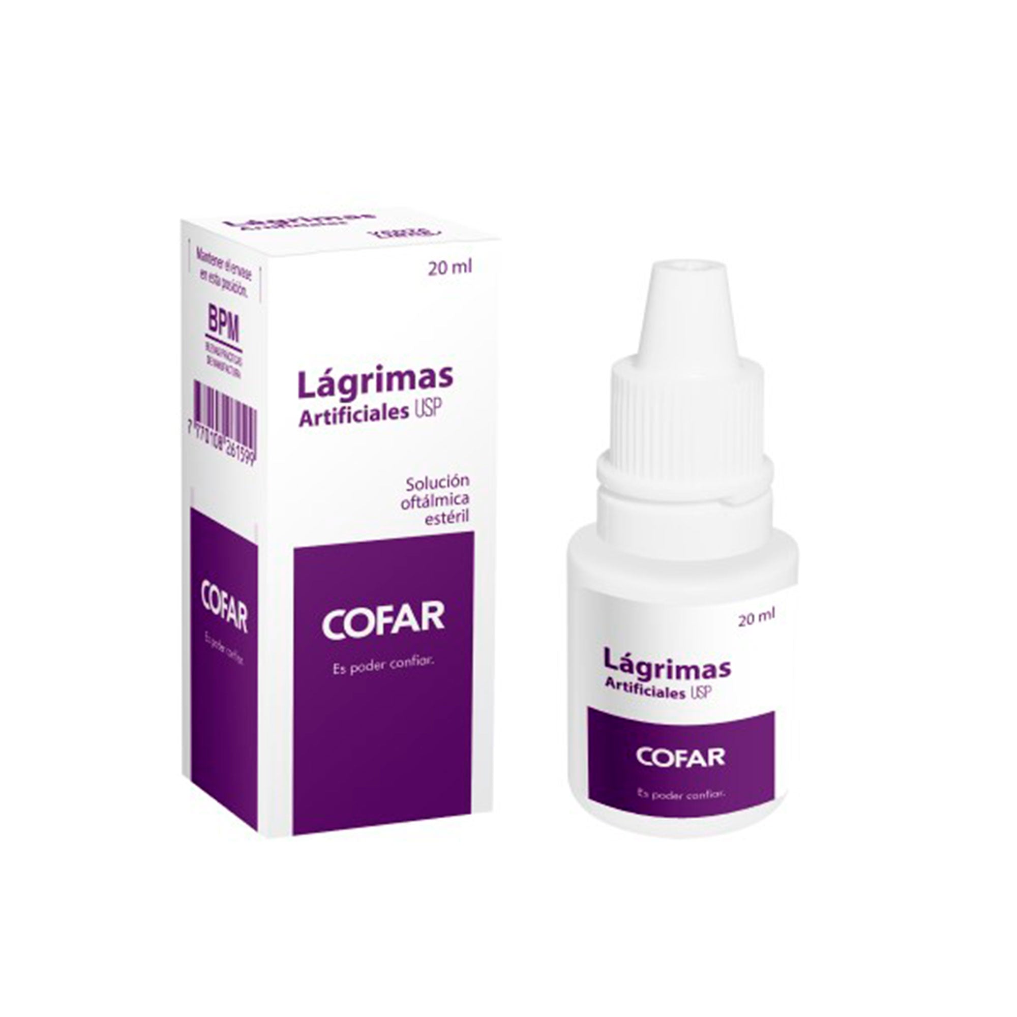 Lágrimas Artificiales USP gotas 20 ml