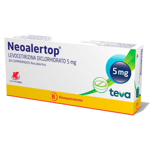 Neoalertop X Tableta Levocetirizina 5Mg