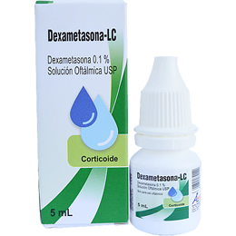 Dexametasona-Lc 0.1% gotas X 5 ml oftalmica