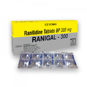 Ranigal 300 X tableta ranitidina 300 mg