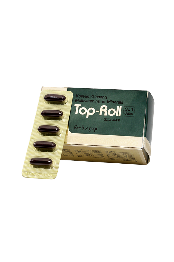 Top-Rollo X Capsula Vitaminas y minerales
