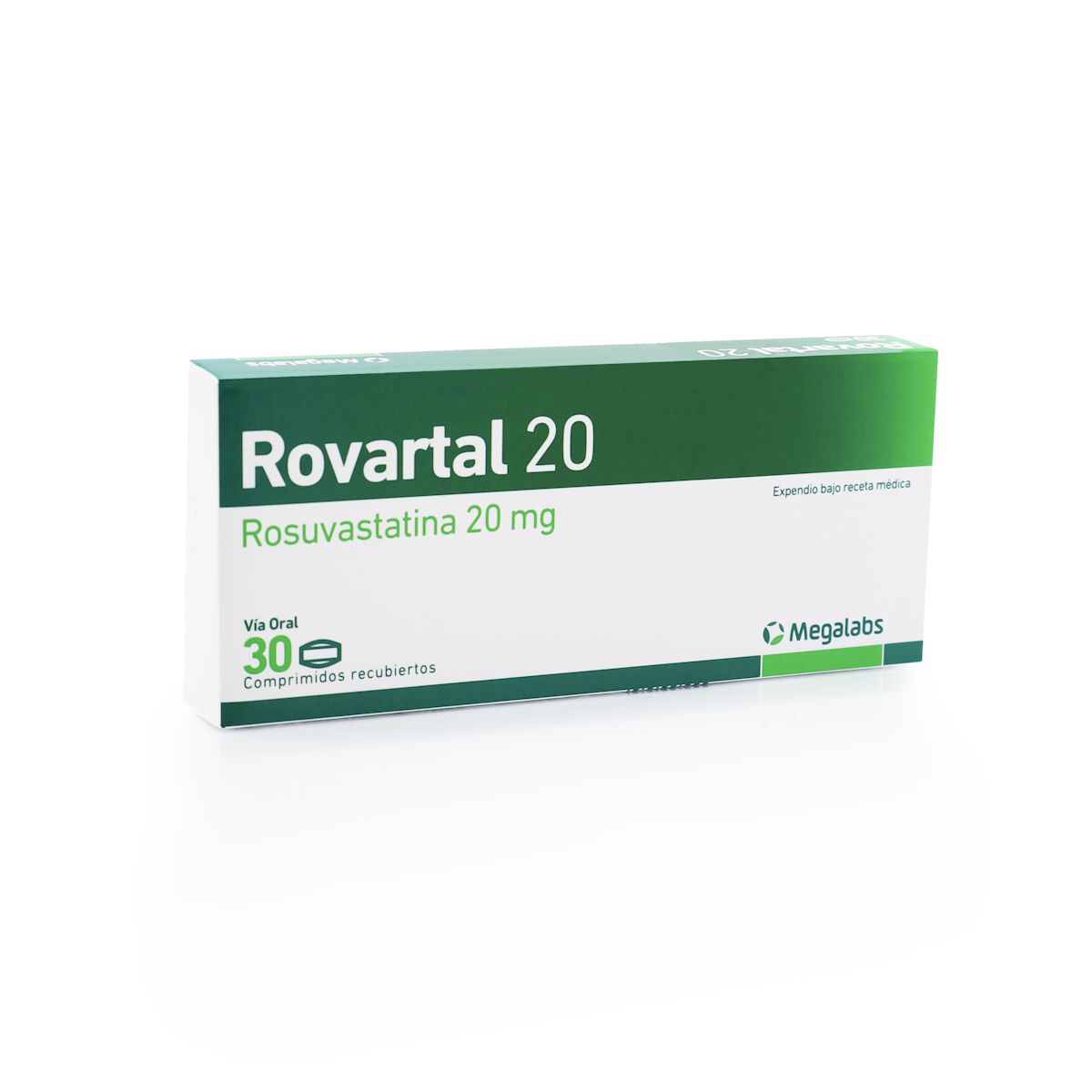 Rovartal 20 X Comprimido _ Rosuvastatina 20 mg