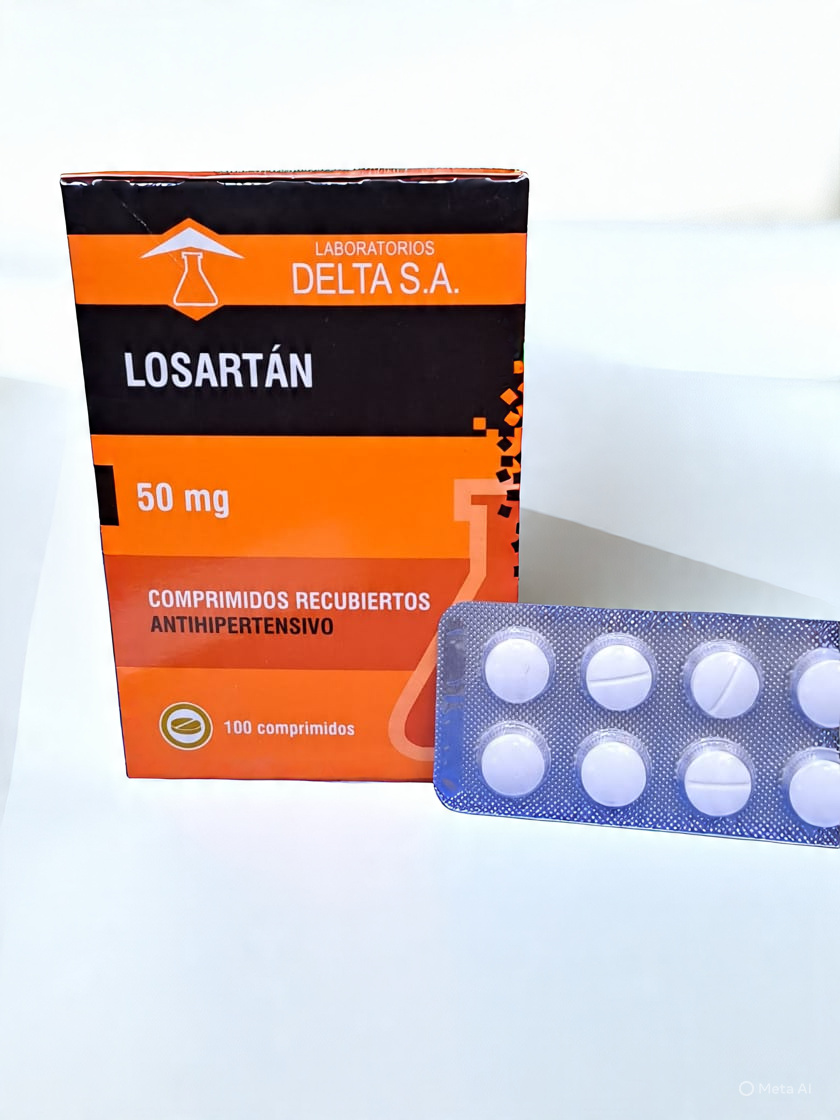 Losartán Potásico 50 mg X Comprimido