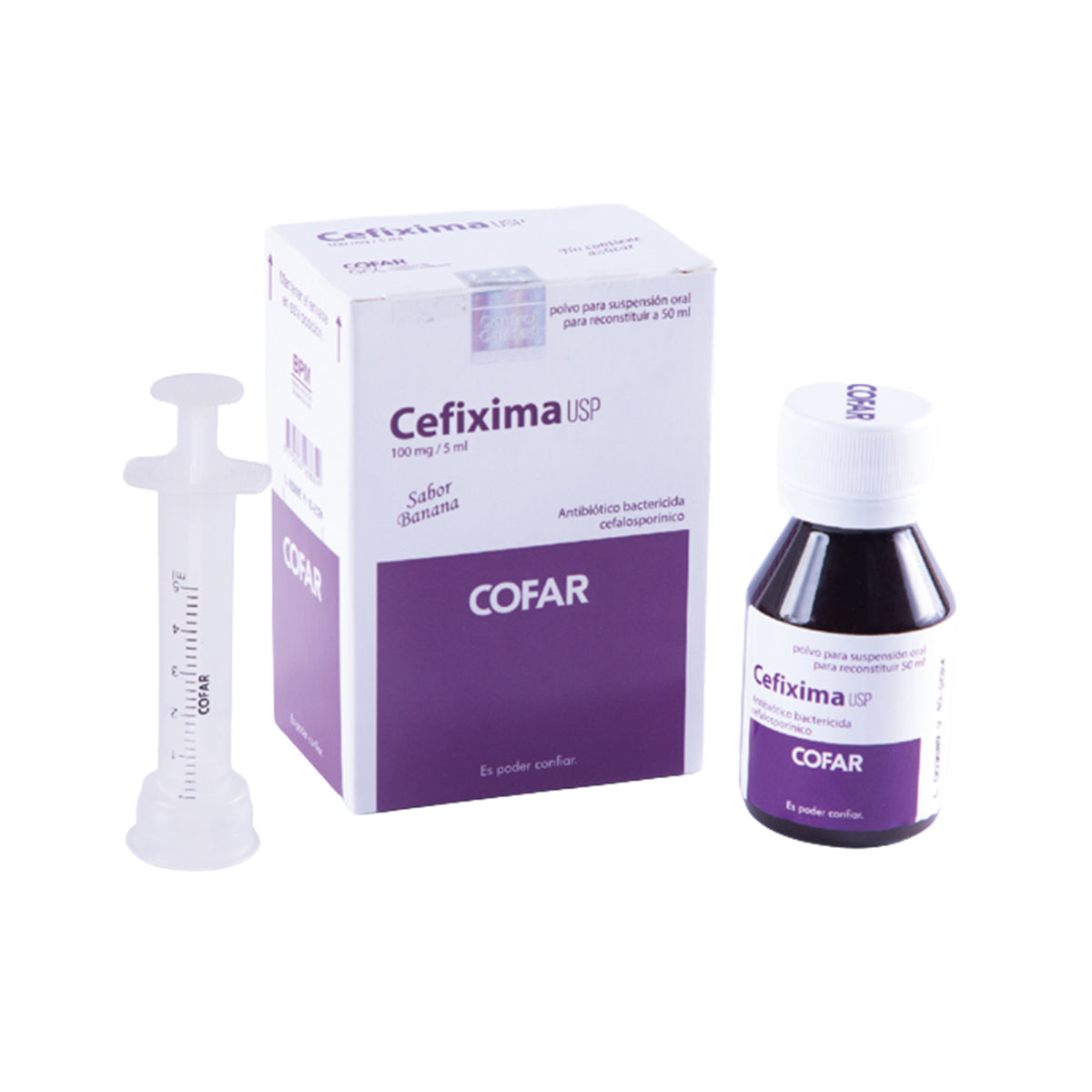 Cefixima USP JARABE 100 mg/5 ml