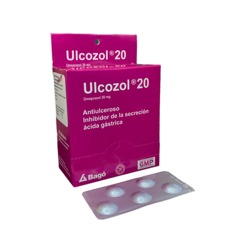 Ulcozol 20 X Comprimidos Omeprazol 20 mg