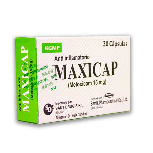 Maxicap X Capsula Meloxicam 15 mg
