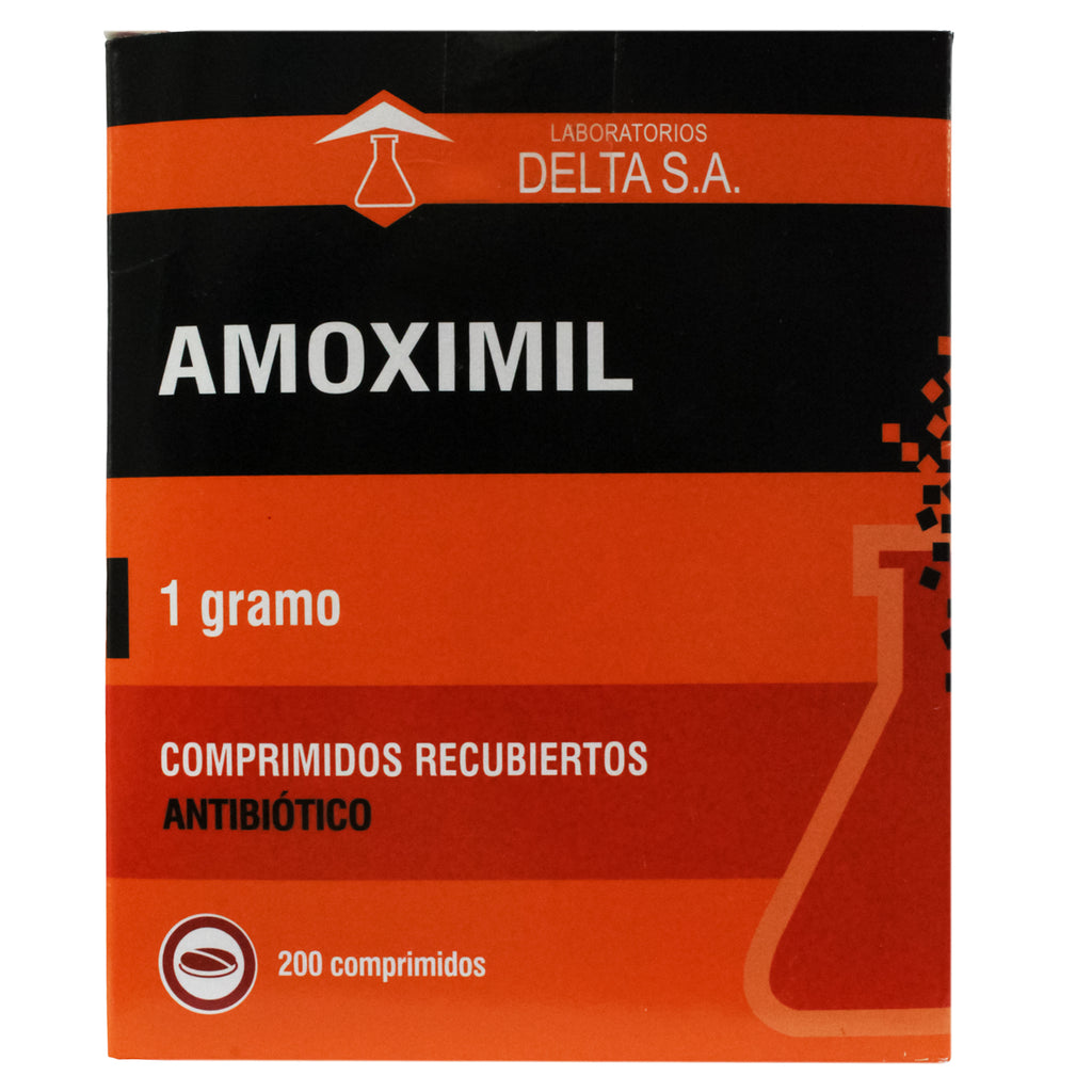 AMOXIMIL, Amoxicilina 1 gramo X Comprimido
