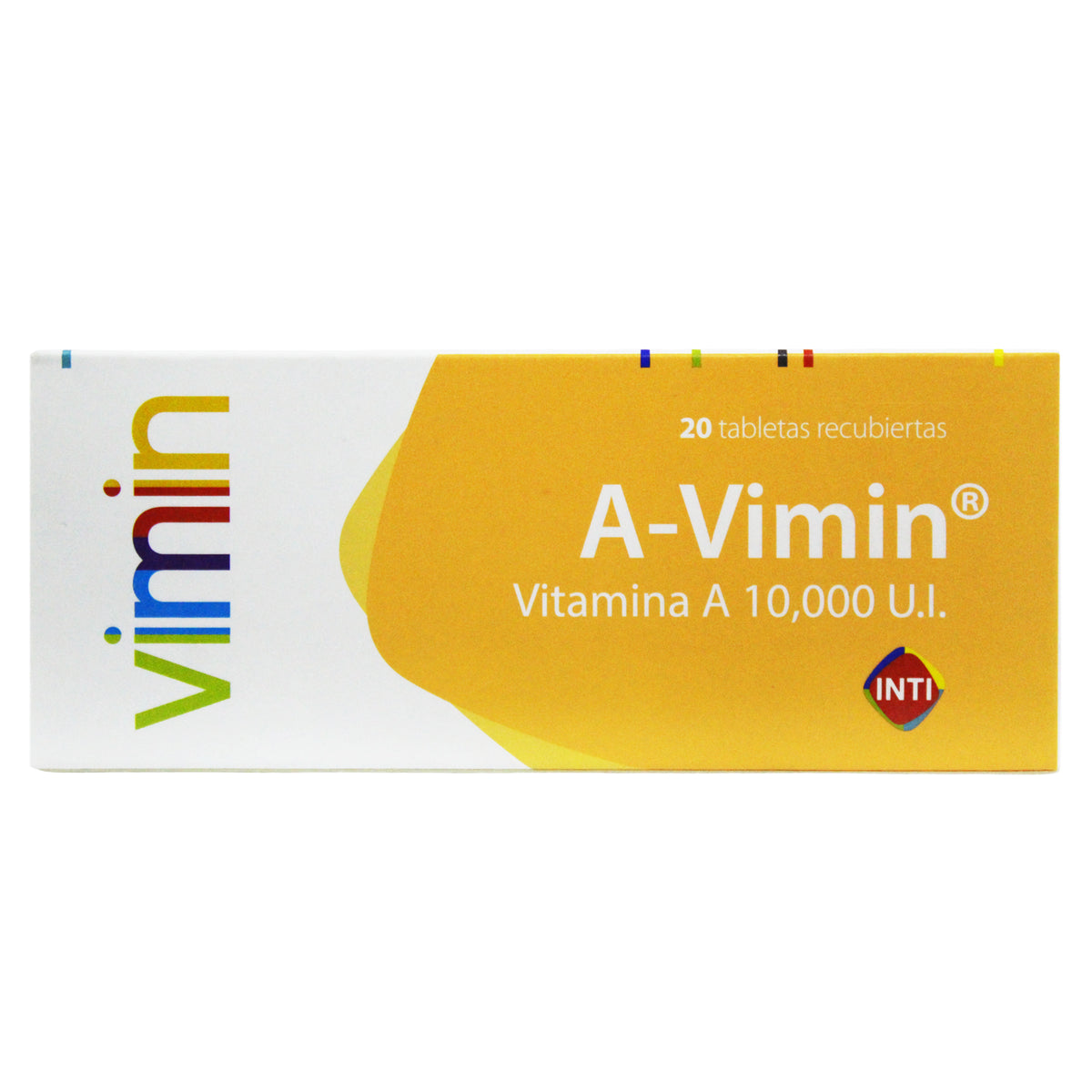 A-Vimin X Tabletas _ Vitamina 10.000 U.I.