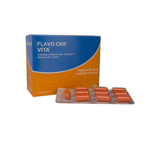 Flavo CKR Vita X capsulas vitamina K vitamina C bioflavonoide rutina
