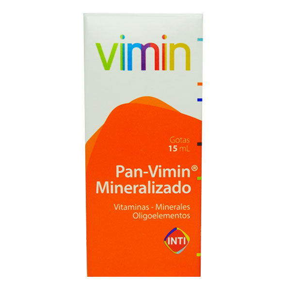 Pan-Vimin Mineralizado X gotas 15 ml 