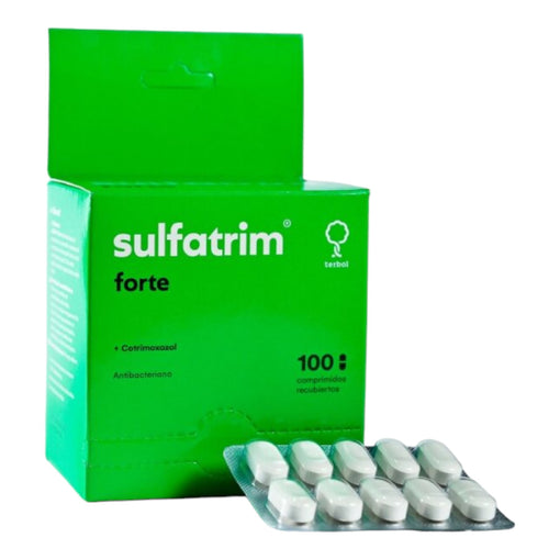 Sulfatrim Forte X comprimido Sulfametoxazol 800Mg Y Trimetoprima 160Mg