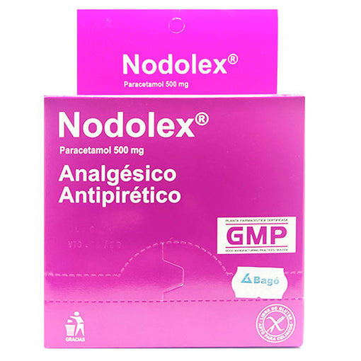 Nodolex Paracetamol 500 mg-Tabletas