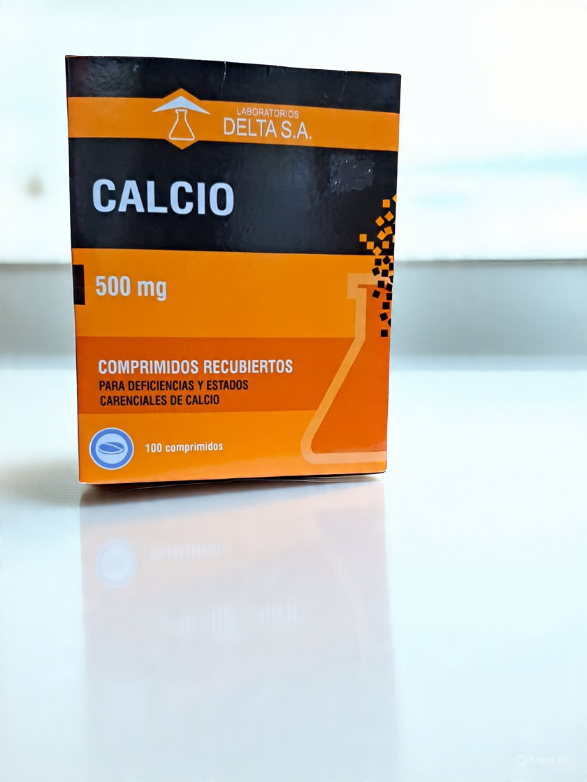 Calcio 500 mg Carbonato de Calcio X Comprimido