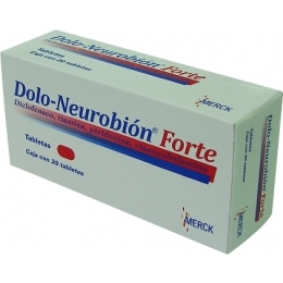 Dolo-Neurobión Forte X Tableta _ Diclofenaco, Tiamina, Piridoxina, Cianocobalamina