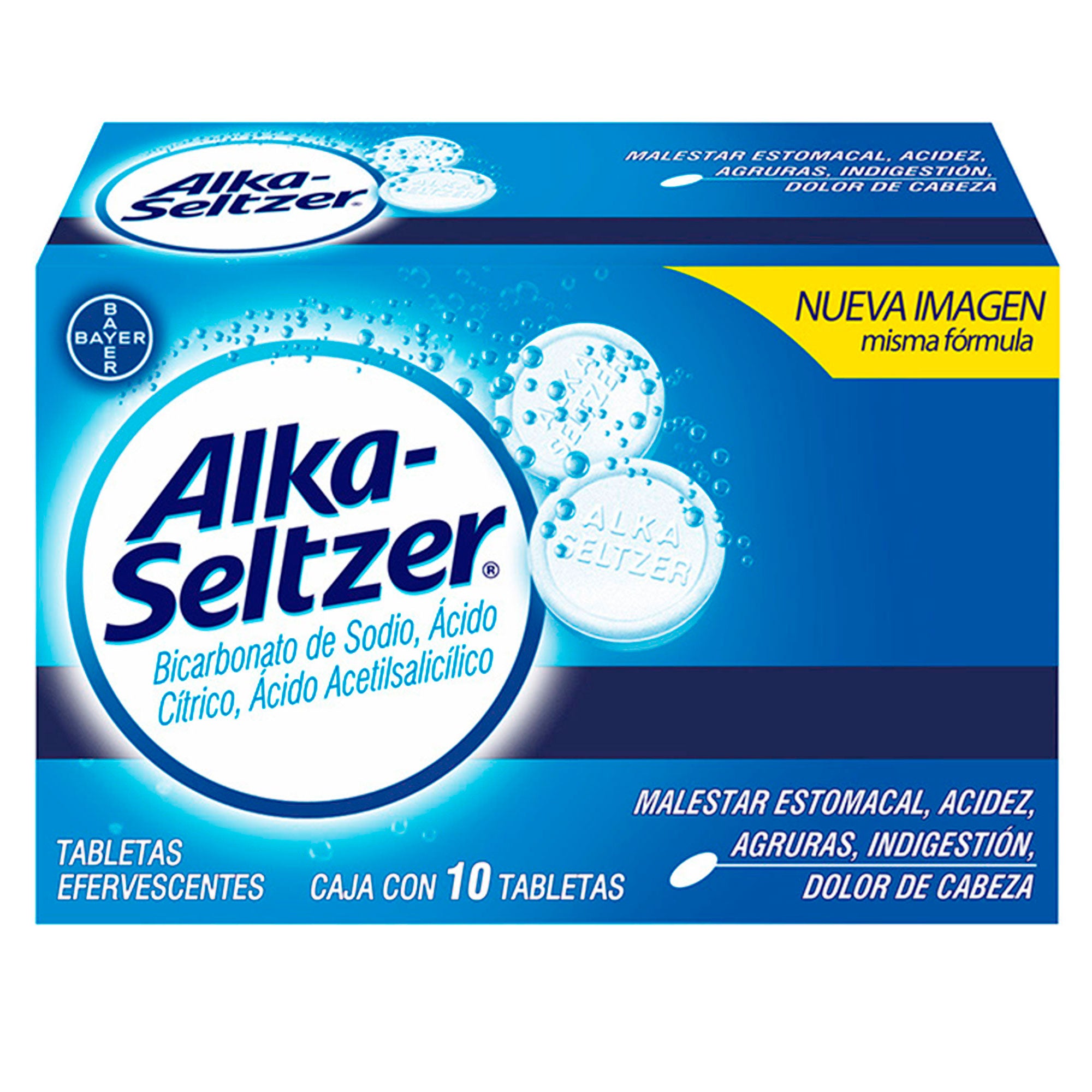 Alka-Seltzer Tabletas Efervescentes