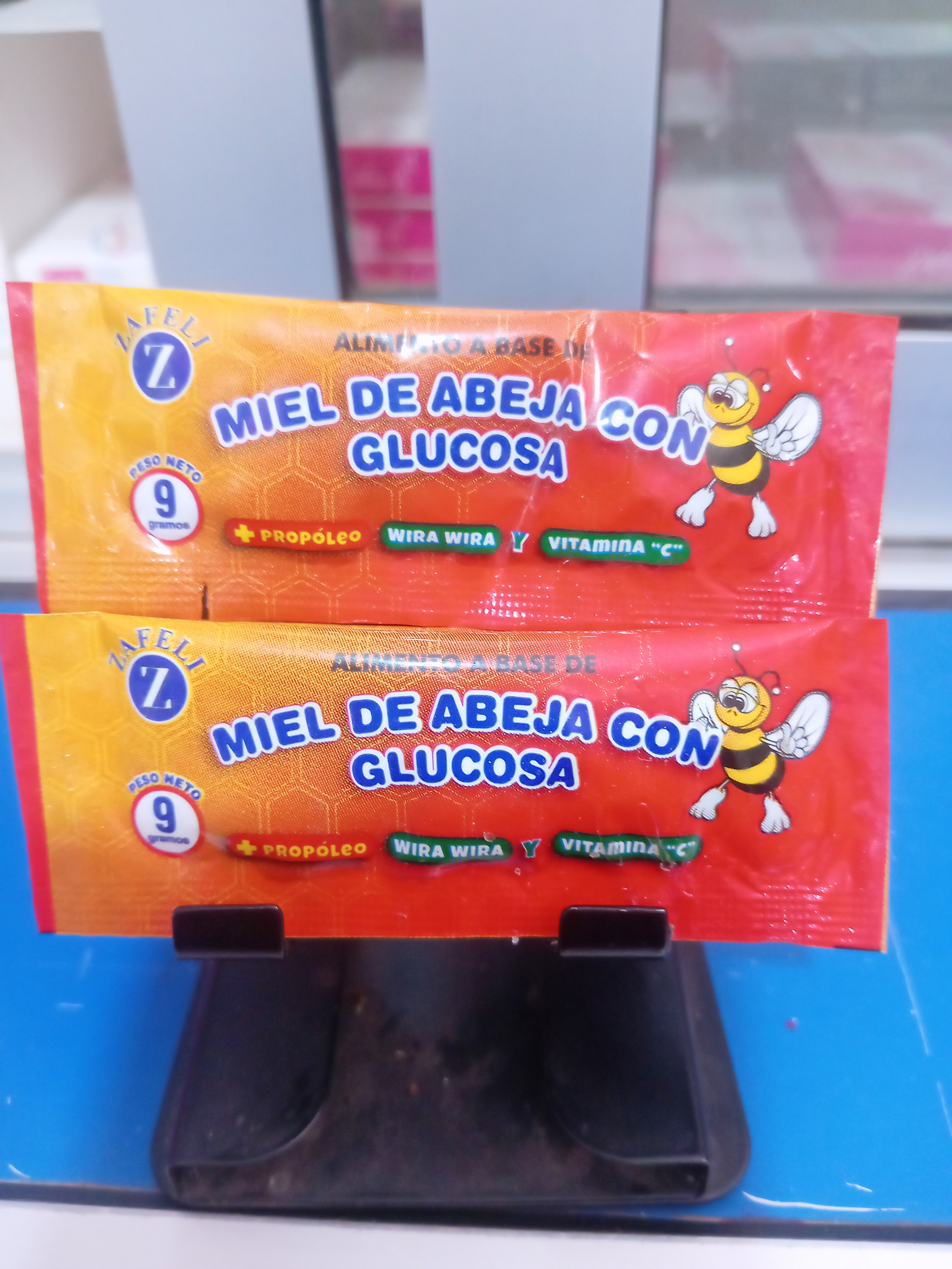 Miel de abeja con glucosa X Sachet 9 g bebiblet