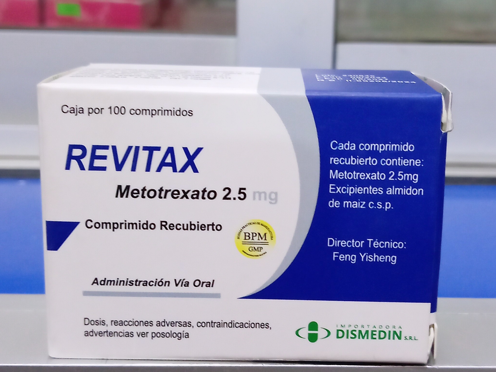 Revitax X Comprimido Metotrexato 2.5 mg