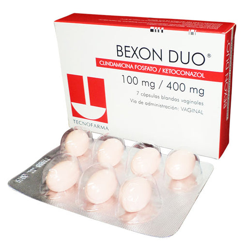 Bexon Duo X ovulos Clindamicina 100 mg Y Ketoconazol 400 mg