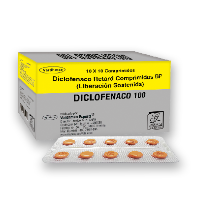 Diclofenaco 100 mg X Comprimidos 