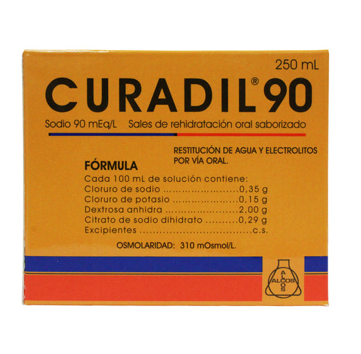 Curadil 90 X 250 ml Suero Oral Rehidratante