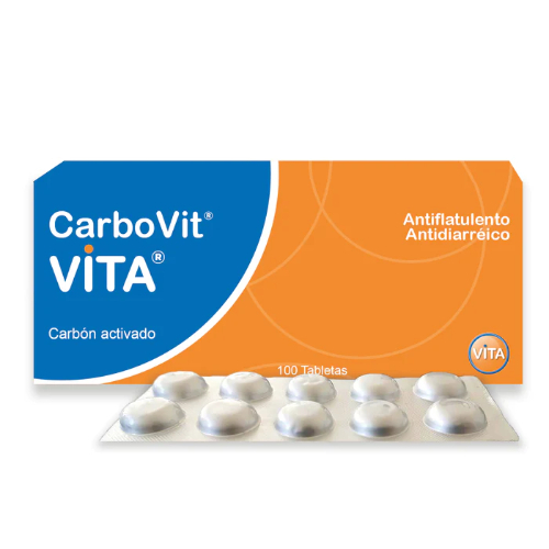 Carbovit X Comprimido Carbon Activado 250 mg