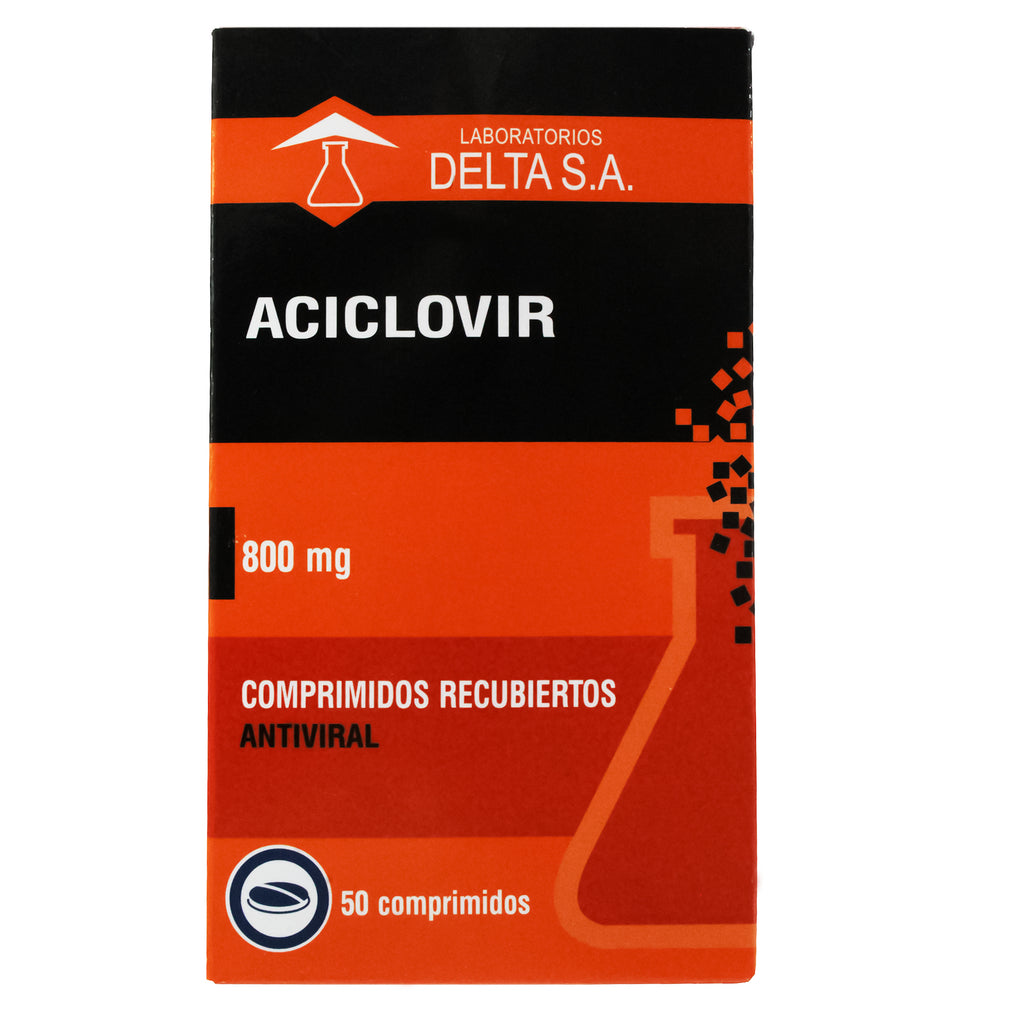 Aciclovir 800 mg X Comprimido 