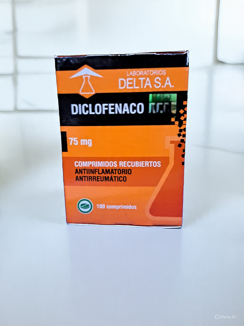 Diclofenaco Sódico 75 mg X Comprimido 