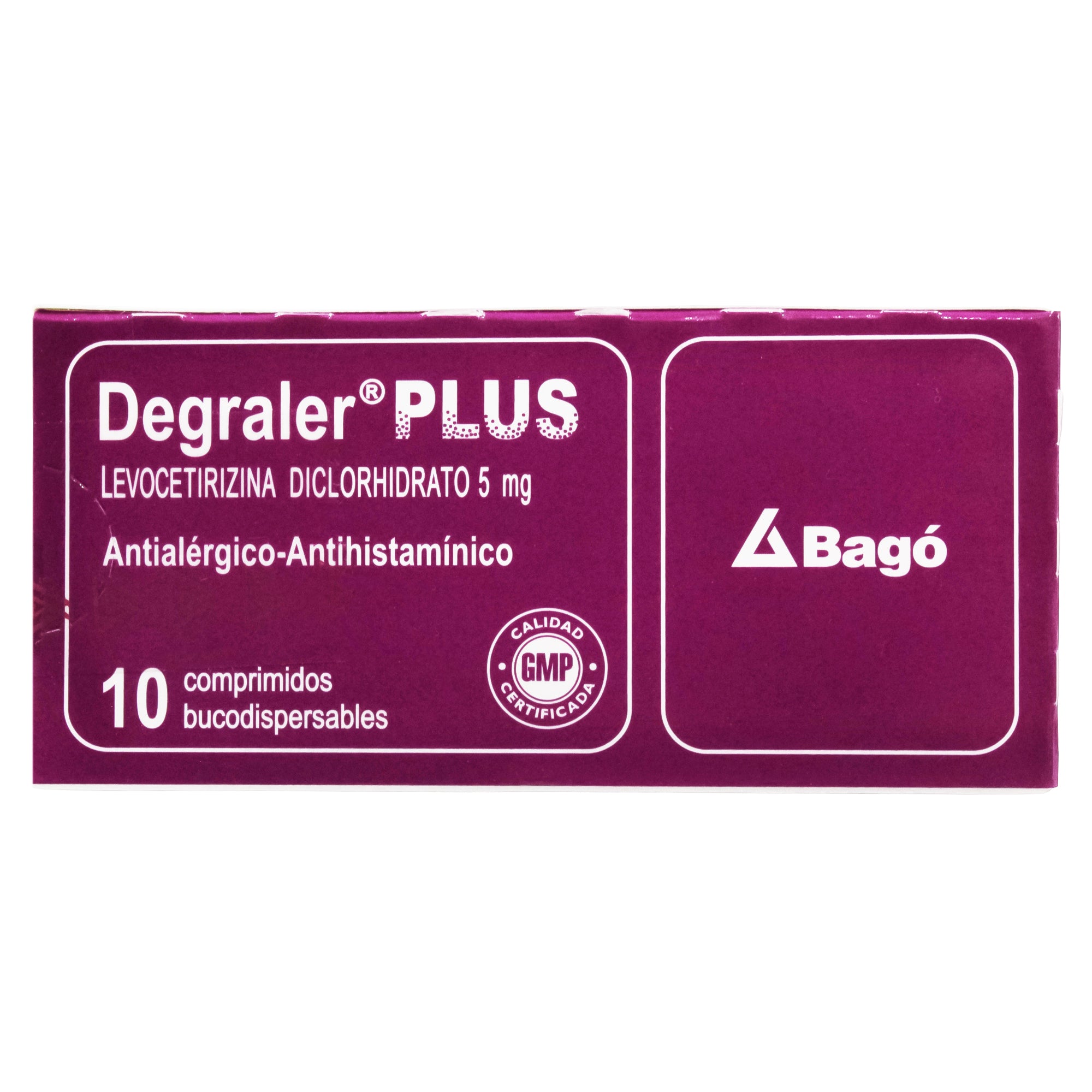 Degraler Plus X tableta Levocetirizina 5 mg