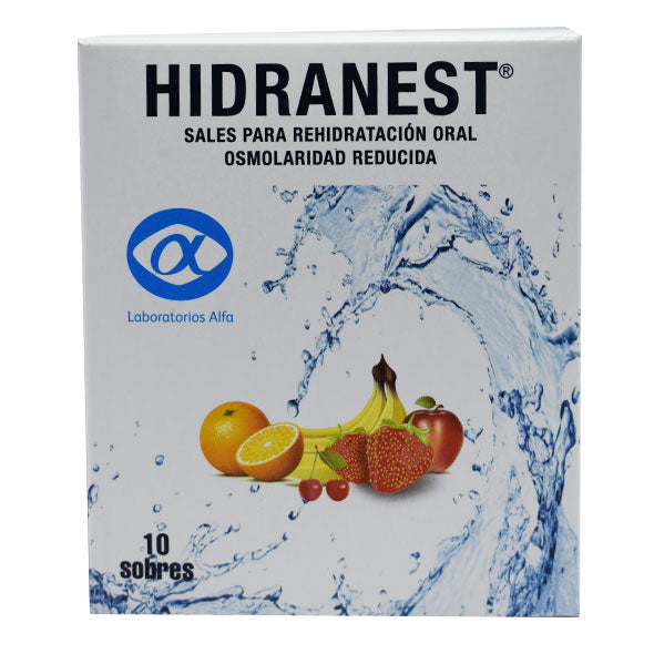 Hidranest X Sobre Sales de Rehidratacion Oral