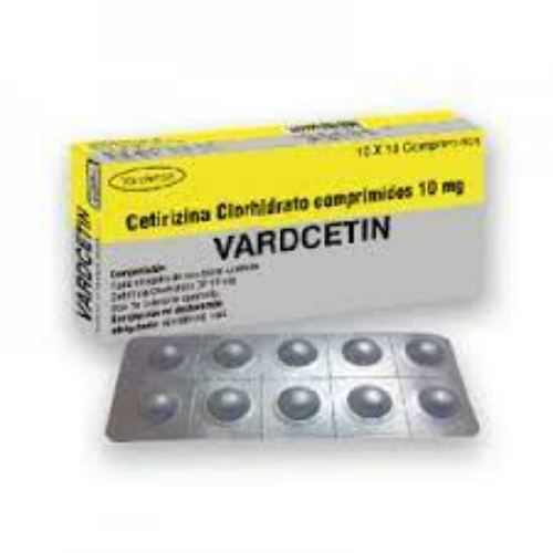 Varcetin X Comprimido Cetirizina 10 mg