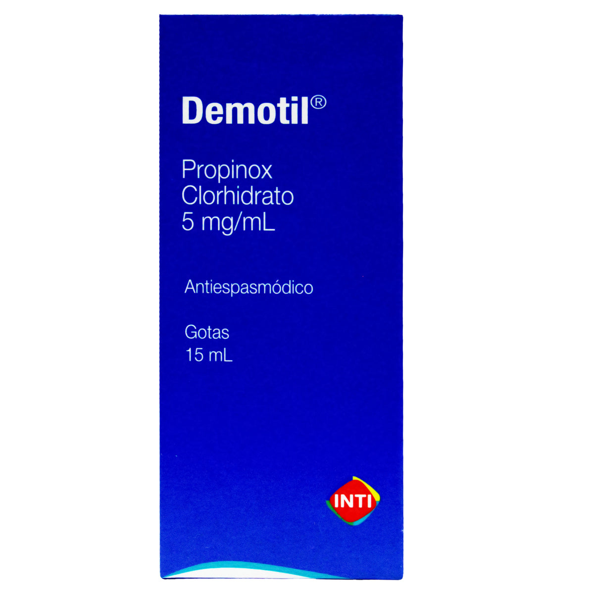 Demotil gotas X 15 Ml Propinox Clorhidrato 5 mg/mL 