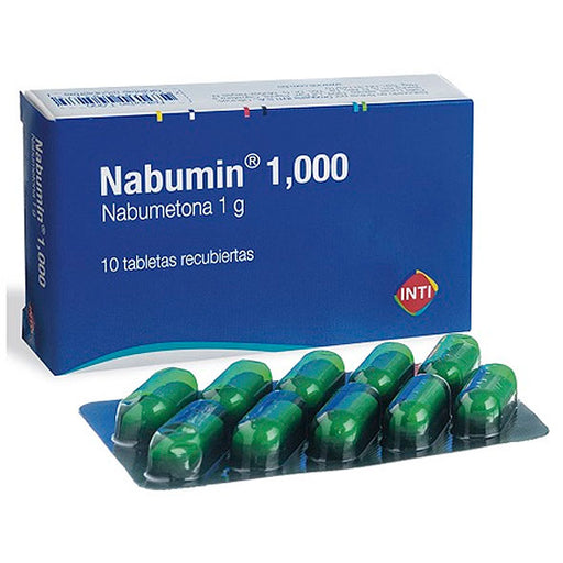 Nabumin 1,000 X Tableta _ nabumetona 1 g