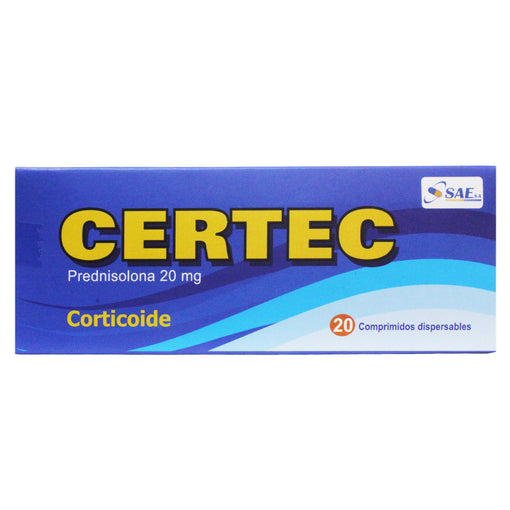 Certec X Tableta / Prednisolona 20Mg