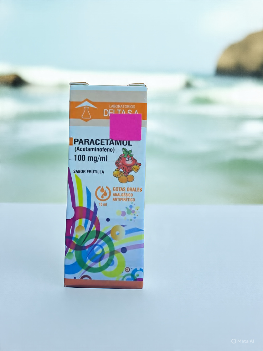 Paracetamol (Acetaminofeno)100 mg/ml X Gotas Orales