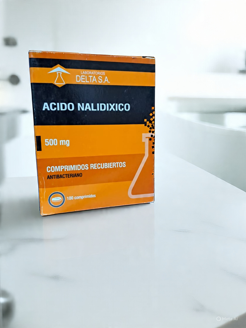 Ácido Nalidíxico 500 mg, Glicerina X comprimidos