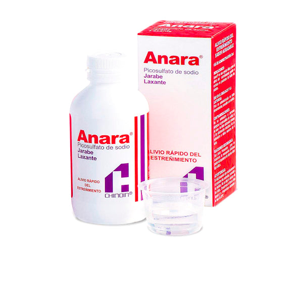 Anara Laxante125 ml_ picosulfato de sodio 100 ml X Jarabe 