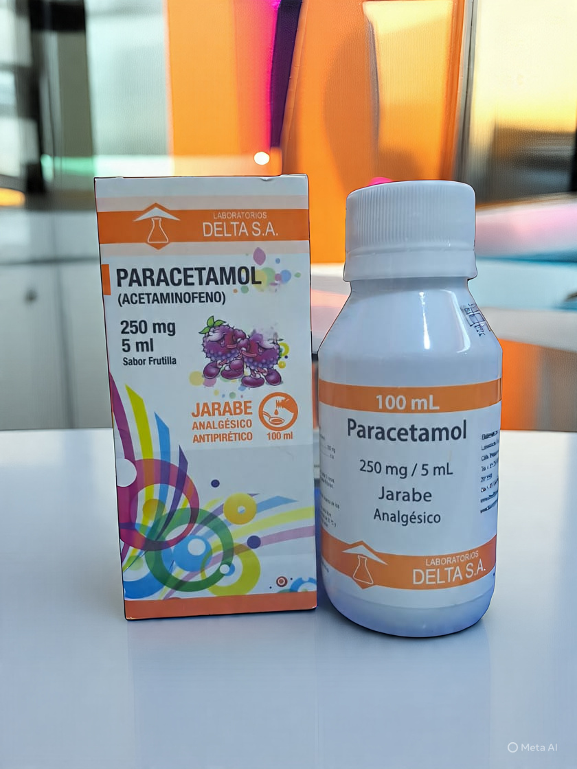 Paracetamol 250 mg/5 mL X Jarabe