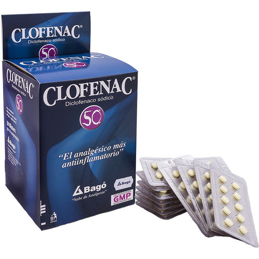 Clofenac(Diclofenaco sódico 50mg)