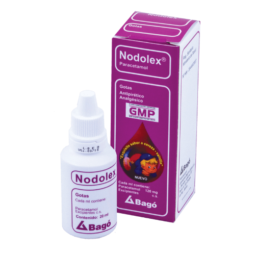 Nodolex 120 Mg Paracetamol Gotas X 20 Ml