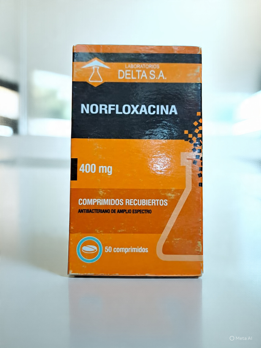 Norfloxacina 400 mg X Comprimido