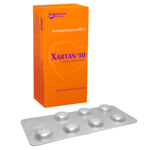 Xartan 50Mg Losartan X Tableta