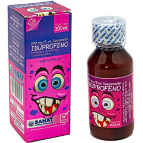Ibuprofeno 100 ml X Jarabe 200mg/5ml